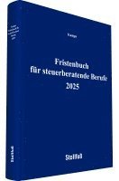 bokomslag Fristenbuch für steuerberatende Berufe 2025