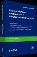 bokomslag Körperschaftsteuer-, Gewerbesteuer-, Umsatzsteuer-Erklärung 2023