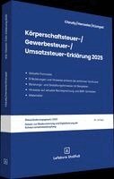 Björn Claudy, Frank Henseler, Andreas Kümpel - Körperschaftsteuer-, Gewerbesteuer-, Umsatzsteuer-Erklärung 2025, Häftad