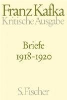 bokomslag Briefe  4. 1918 - 1920