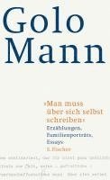 bokomslag "Man muss über sich selbst schreiben"