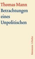 bokomslag Betrachtungen eines Unpolitischen. Große kommentierte Frankfurter Ausgabe. Kommentarband