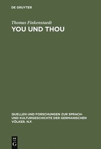 bokomslag You und thou