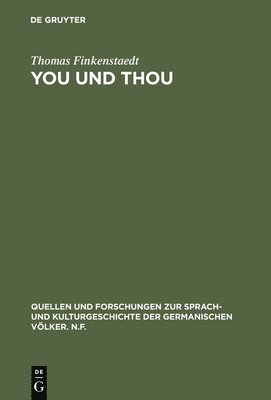 Thomas Finkenstaedt - You und thou, Inbunden