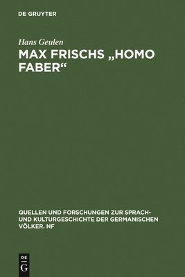Max Frischs &quot;Homo faber&quot; 1