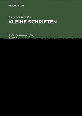 Kleinere Schriften zur Literatur- und Geistesgeschichte Kleine Schriften 1