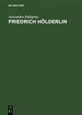 bokomslag Friedrich Hlderlin