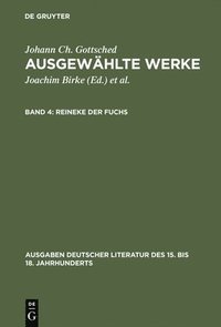 bokomslag Ausgewhlte Werke, Bd 4, Reineke der Fuchs