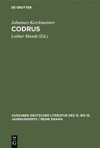 bokomslag Codrus