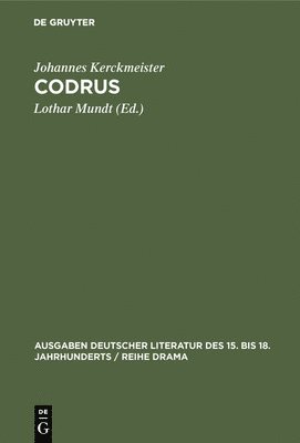 bokomslag Codrus
