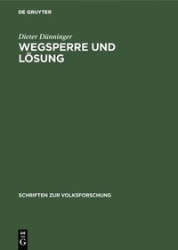 bokomslag Wegsperre und Lsung