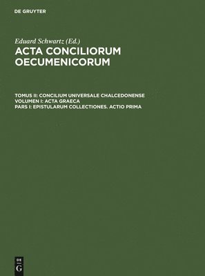 Epistularum collectiones. Actio prima 1