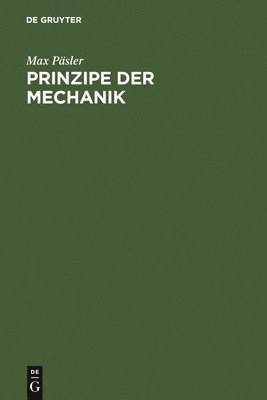 bokomslag Prinzipe der Mechanik