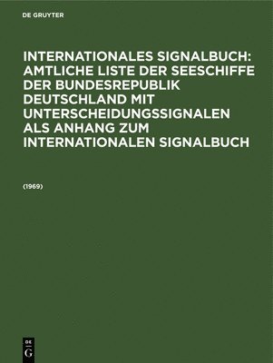 Reichsamt Des Innern, Deutsches Hydrographisches Institut &lt; - 1969, Inbunden