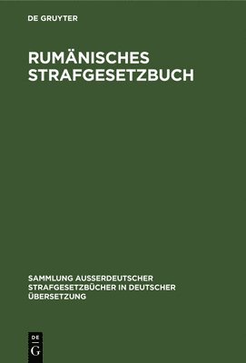 Rumänisches Strafgesetzbuch, Inbunden
