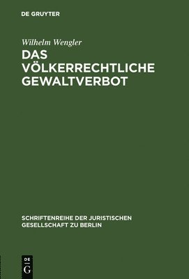 Das vlkerrechtliche Gewaltverbot 1