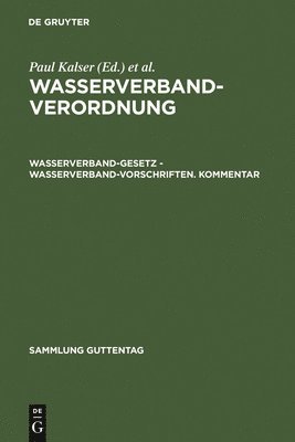 Wasserverbandverordnung 1