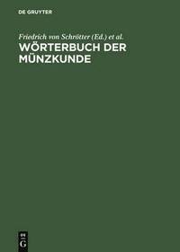 bokomslag Woerterbuch Der Munzkunde