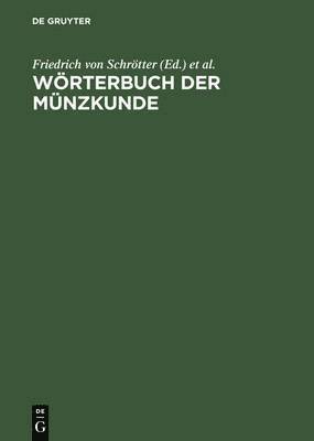 bokomslag Woerterbuch Der Munzkunde