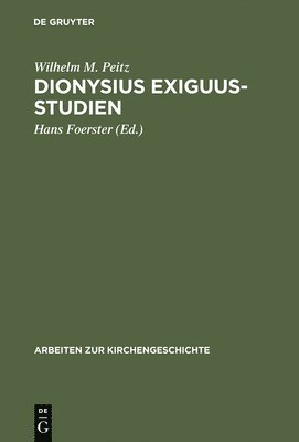 Dionysius Exiguus-Studien 1
