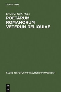 bokomslag Poetarum Romanorum Veterum Reliquiae