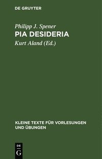 bokomslag Pia Desideria