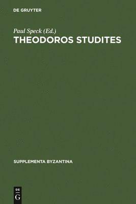 bokomslag Theodoros Studites