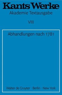 bokomslag Abhandlungen nach 1781