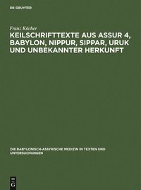 bokomslag Keilschrifttexte aus Assur 4, Babylon, Nippur, Sippar, Uruk und unbekannter Herkunft