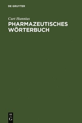Pharmazeutisches Wrterbuch 1