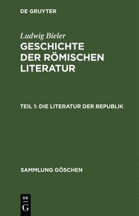 bokomslag Die Literatur der Republik