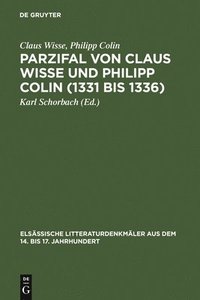 bokomslag Parzifal von Claus Wisse und Philipp Colin (1331 bis 1336)