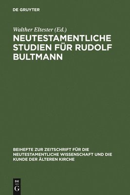 Neutestamentliche Studien fr Rudolf Bultmann 1