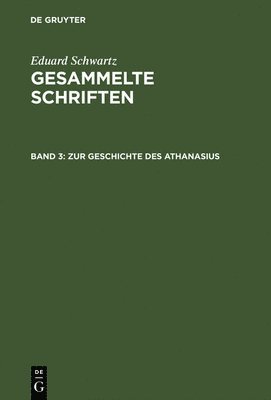 bokomslag Zur Geschichte des Athanasius