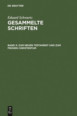 bokomslag Zum Neuen Testament Und Zum Frühen Christentum