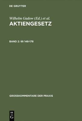 Heinz-Dieter Assmann, Klaus J Hopt, Herbert Wiedemann - §§ 148-178, Inbunden