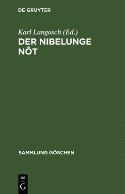 bokomslag Der Nibelunge Nt