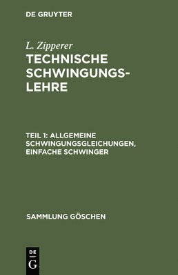 bokomslag Allgemeine Schwingungsgleichungen, Einfache Schwinger