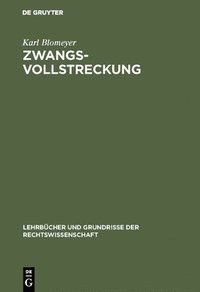 bokomslag Zwangsvollstreckung