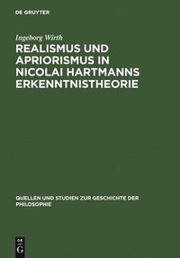 bokomslag Realismus und Apriorismus in Nicolai Hartmanns Erkenntnistheorie