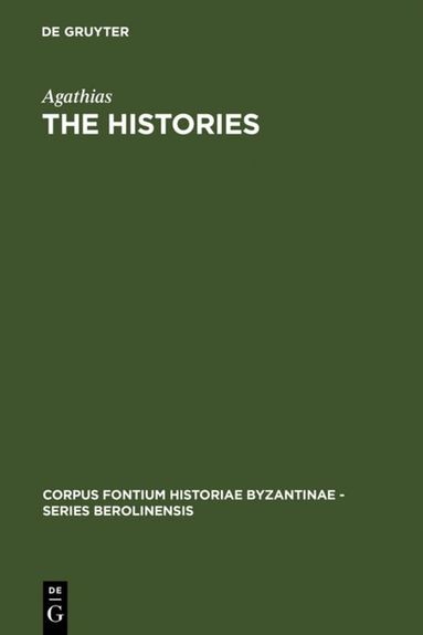 Agathias - Histories, Inbunden