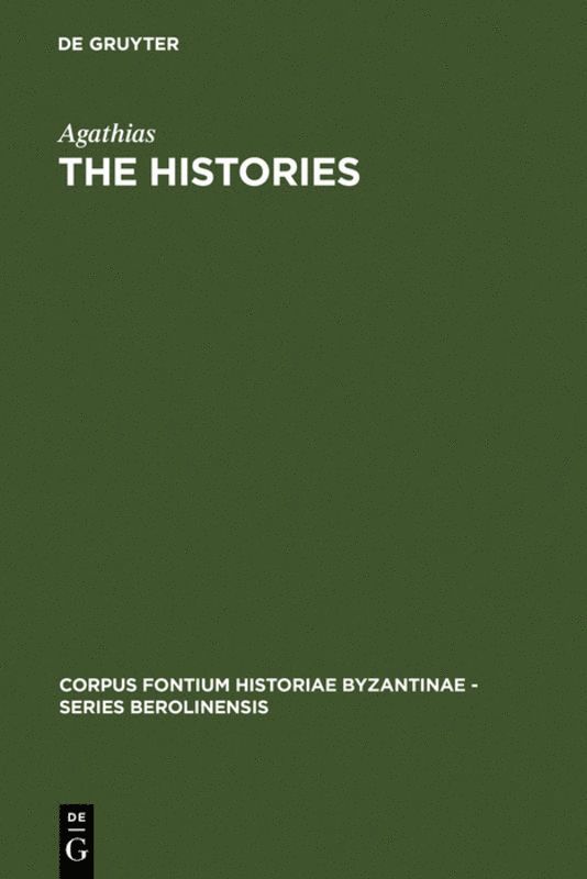 Agathias - Histories, Inbunden