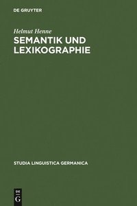 bokomslag Semantik und Lexikographie