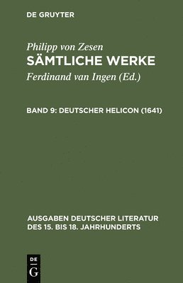 Philipp Von Zesen, Ulrich Maché - Deutscher Helicon (1641), Inbunden