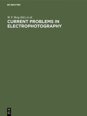 bokomslag Current problems in electrophotography