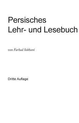 bokomslag Persisches Lehr- und Lesebuch fr die Umgangssprache