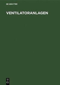 bokomslag Ventilatoranlagen