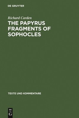 bokomslag Papyrus Fragments of Sophocles