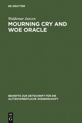 bokomslag Mourning Cry and Woe Oracle