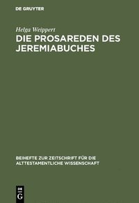 bokomslag Die Prosareden des Jeremiabuches